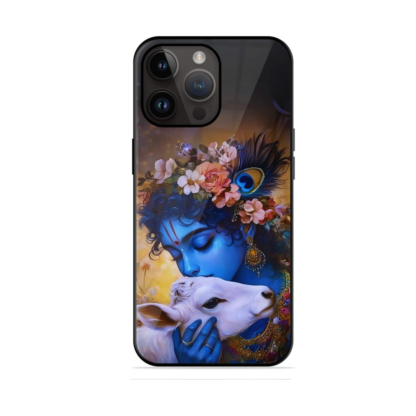 Trending Krishna Glossy Case