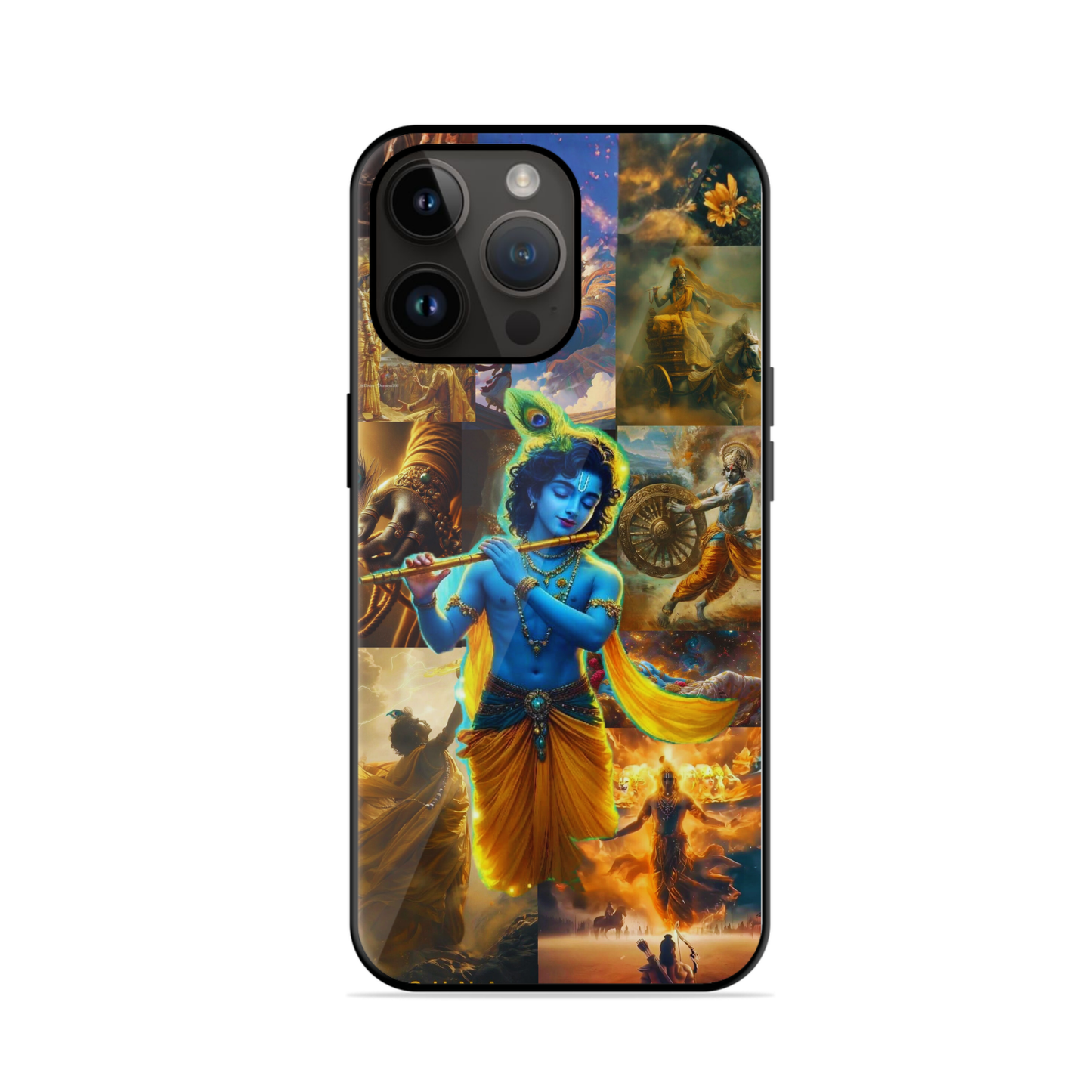 Trending Krishna Glossy Case