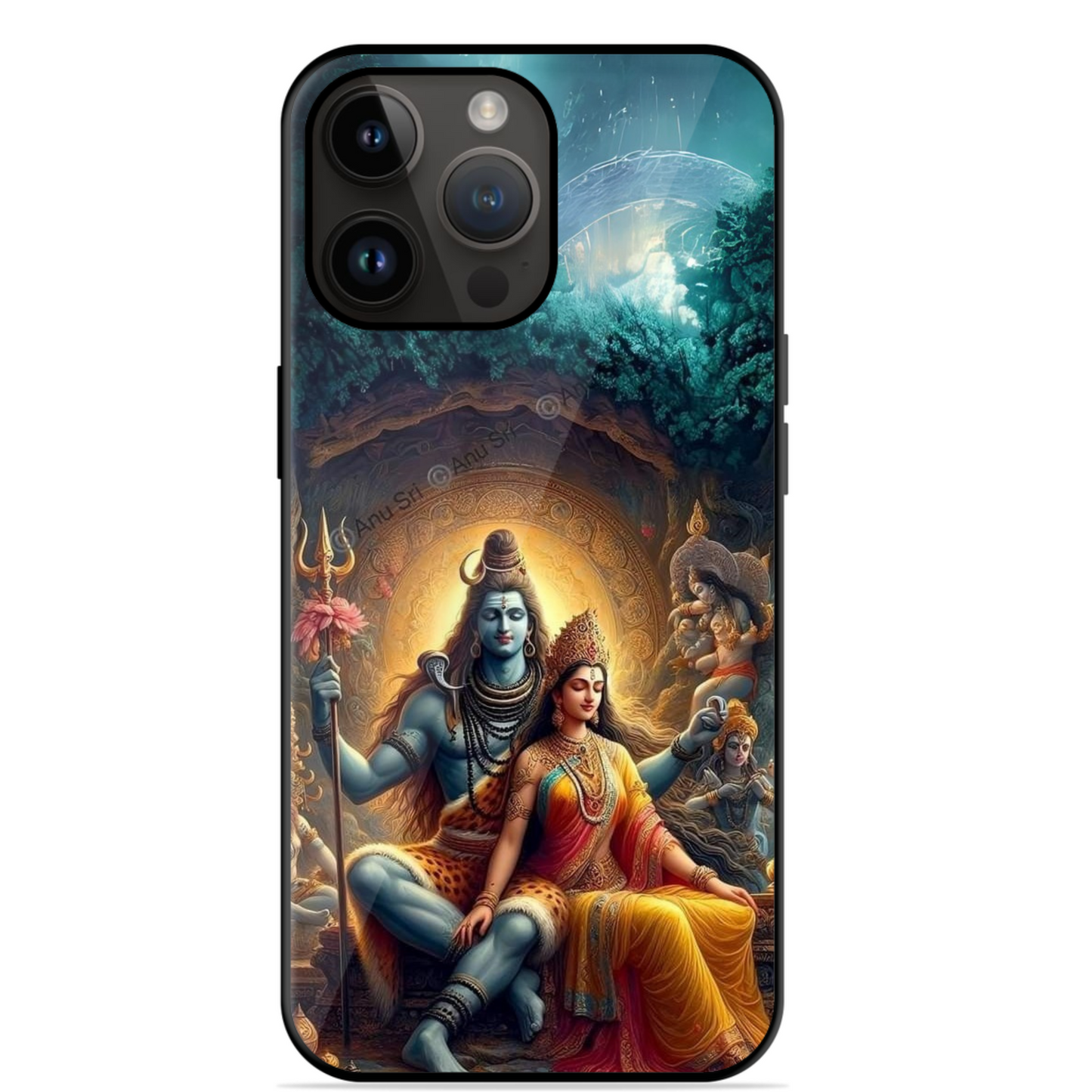 Trending Shivan Parvathy Glossy Case