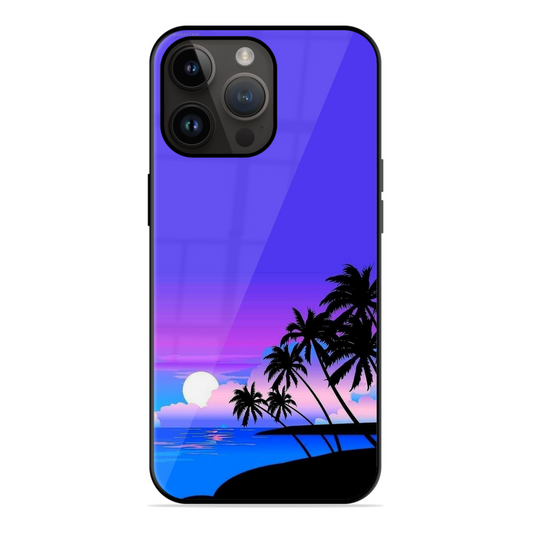 Beach View Glossy Case