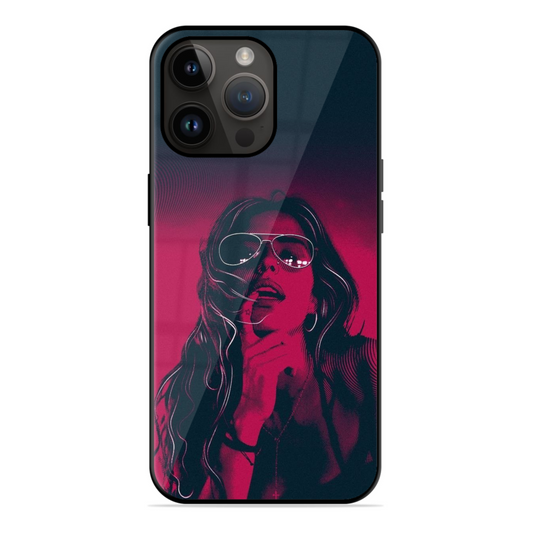 Attitude Girl Trending Glossy Case
