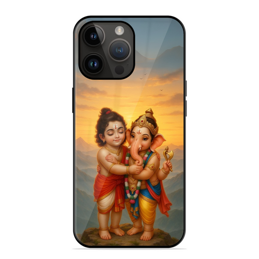 Trending Murugar And Vinayagar Glossy Case