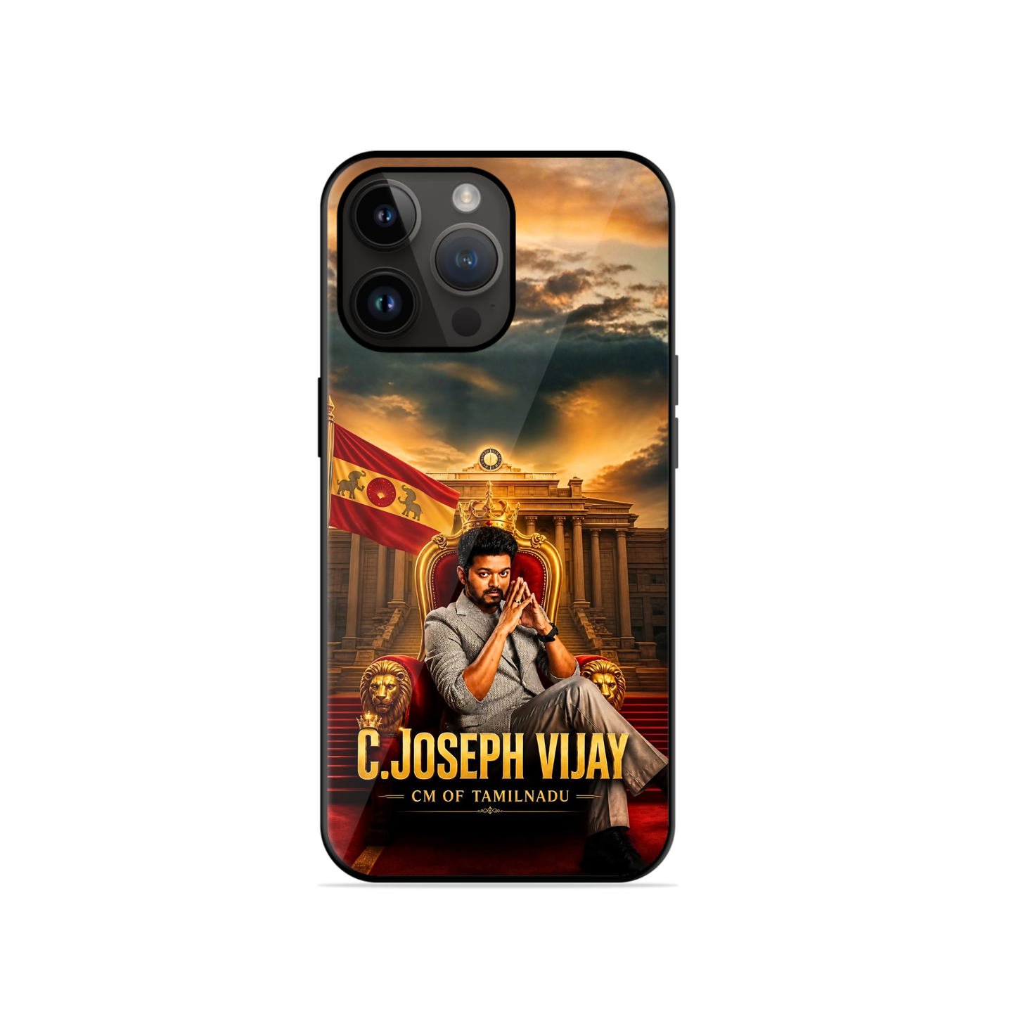 TVK Vijay Premium Glossy Case