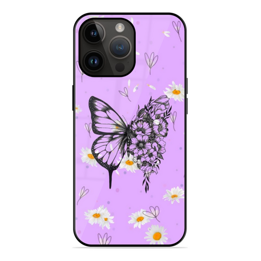 Pink Butterfly Trending Glossy Case