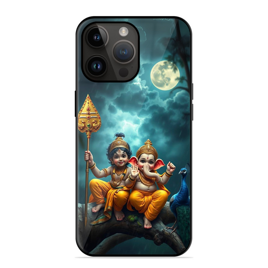 Trending Murugar And Vinayagar Glossy Case