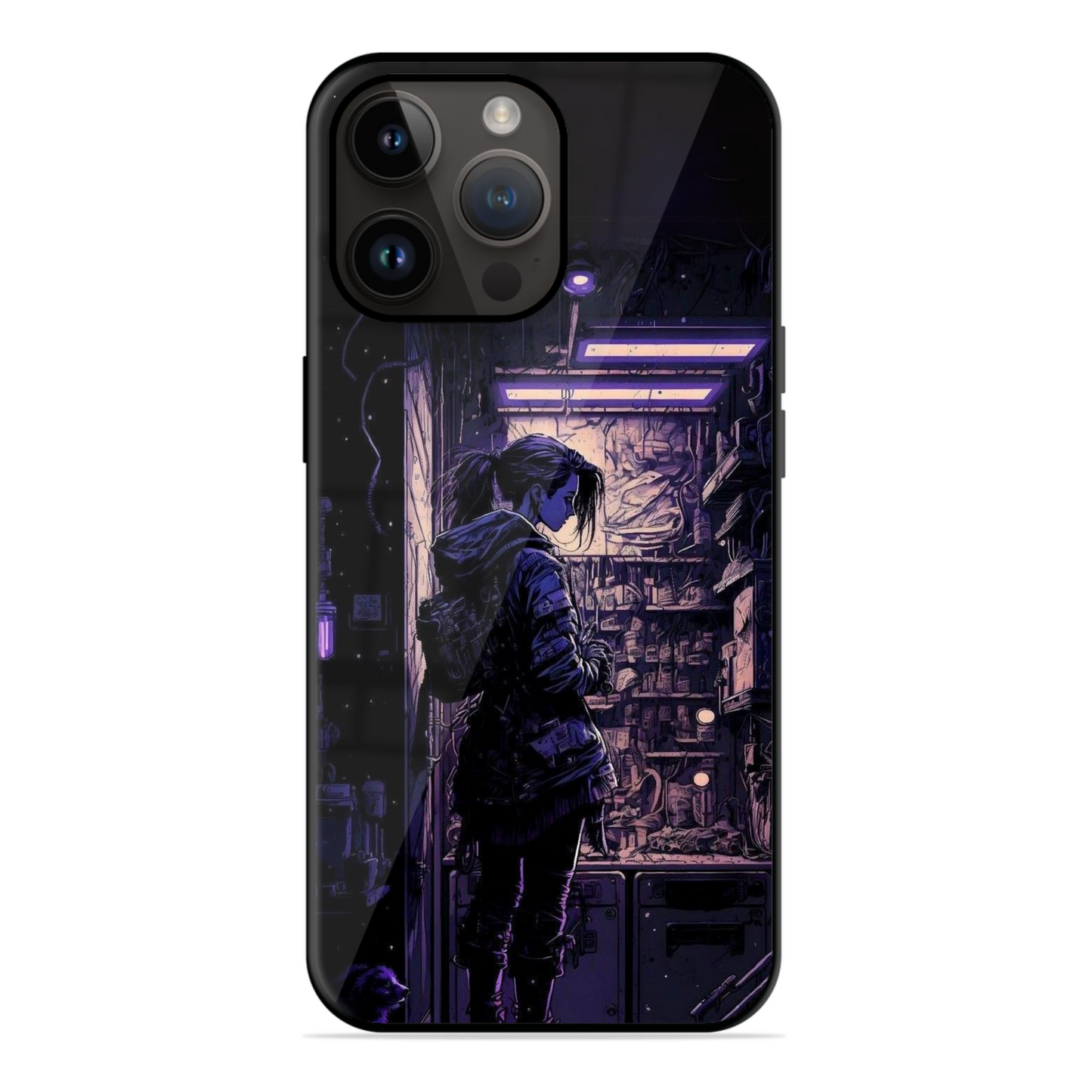 Anime Trending Girl Glossy Case