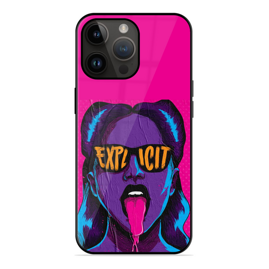 Explicit Trending Girl Glossy Case
