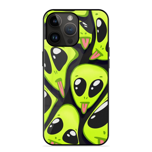Alien Trending Graffti Glossy Case