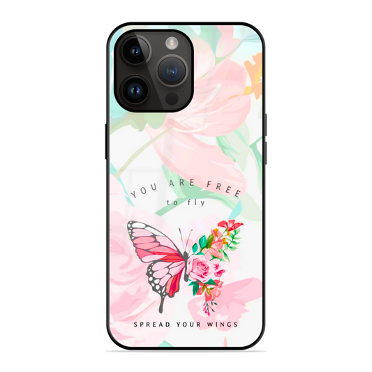 Trending Butterfly Glossy Case