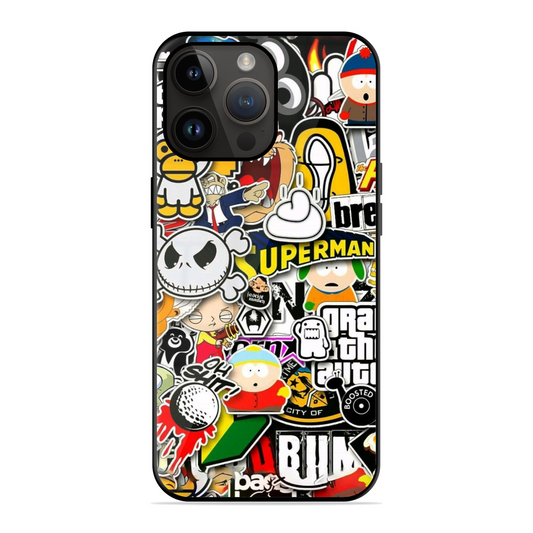 Trending Graffiti Superman Glossy Case