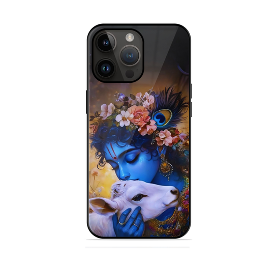 Trending Krishna Glossy Case