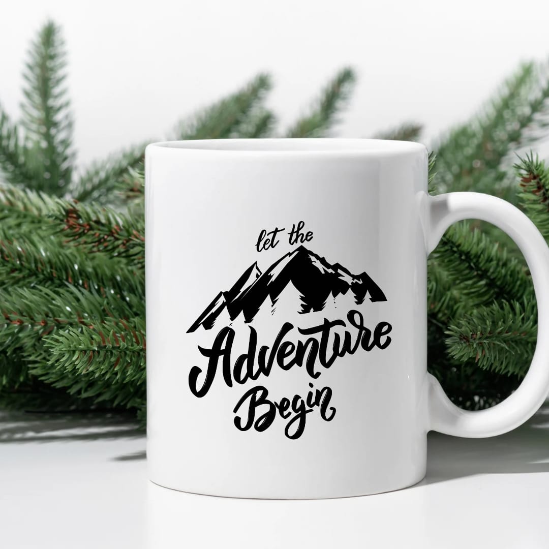 Adventure Quotes Photo Mug