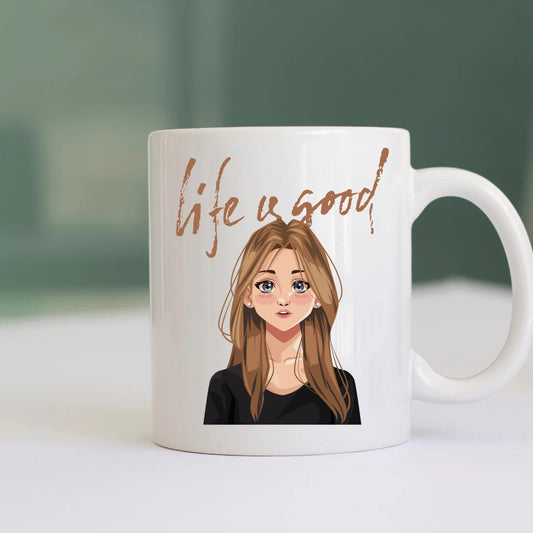 Girly Photo Mug