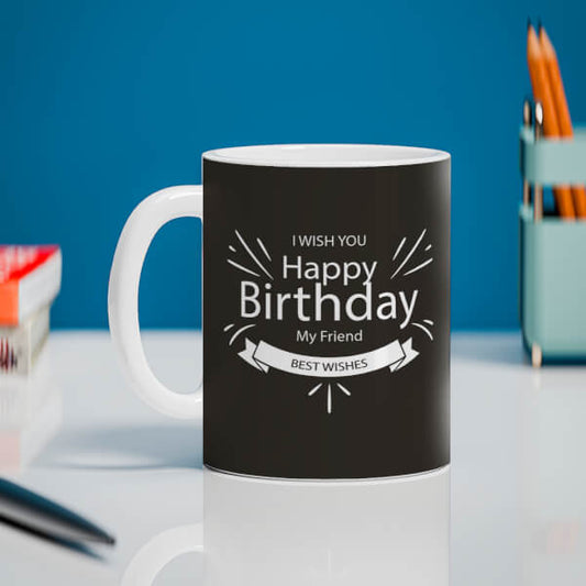 Birthday Mug With Customised Name